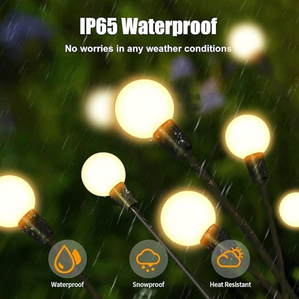 Solar Powered Firefly Light