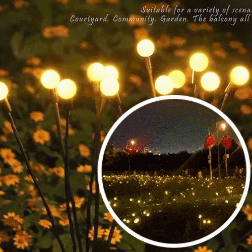 Solar Powered Firefly Light