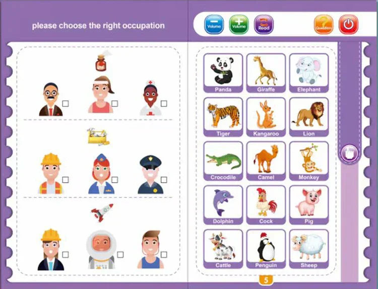 Early Education Talking Book for Kids